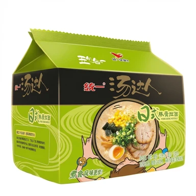 Uni-President  Instant Noodle Artificial Pork Flavour Japanese Style 5 in 1 125g*5