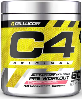 C4 Pre-Workout - 60 Portionen - Erdbeer-Margarita