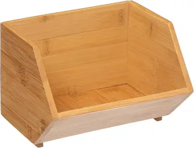 Boîte de rangement Beige chiné 31 x 31 x 15 cm