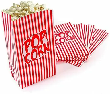 Unique Party Small Popcorn Boxes, 8 Pack