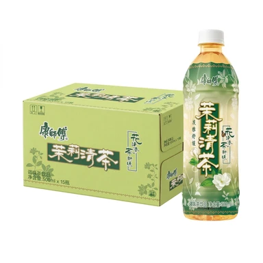 Master Kong Jasmine Green Tea Flavored Tea Beverage, 500ml x 15 Bottles