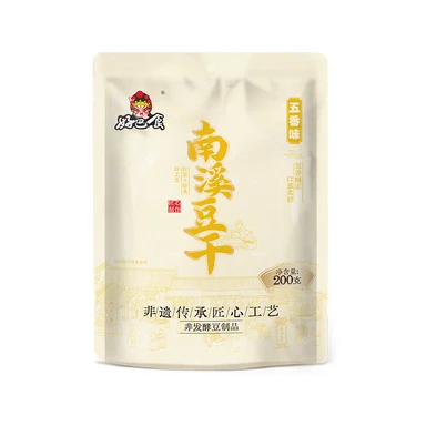 Hao Ba Shi Nanxi Tofudroogjes met vijfkruidensmaak 200g