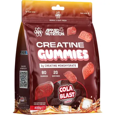 Applied Nutrition Creatine Gummies Cola Millions Flavour - 80 Gummies