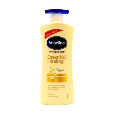Vaseline Bodylotion Essential Healing met Pomp 600 ml