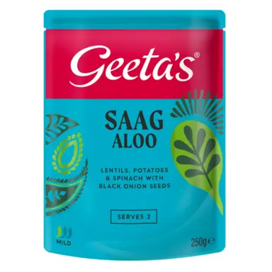 Geetas Saag Aloo 250G