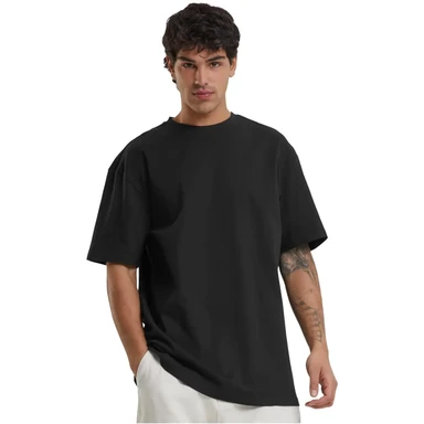 Urban Classics extra dikke oversized T-shirts zwart L