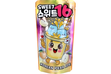 Sweet16 Koreaanse perenfrisdrank Suikervrij 200 ml