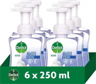Dettol Schuimende Handzeep Orchidee & Vanille - 6 x 250 ml