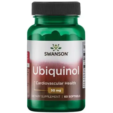 Swanson Ubiquinol CoQ10 Heart Support 50mg Softgels - 60 Softgels