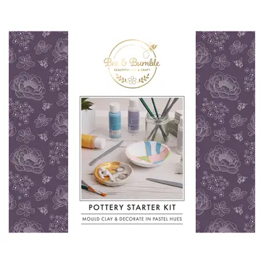 Bee & Bumble Pastel Pottery Starter Kit