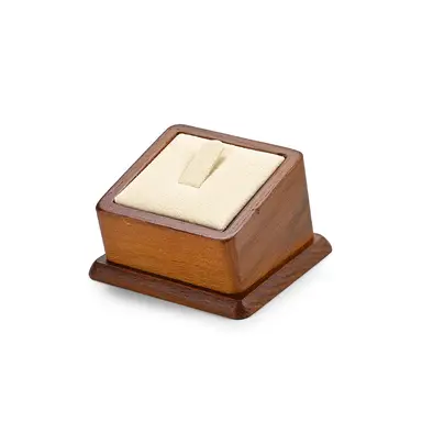 Oirlv Square Ring Display Holder wedding For Men Women Showcase Jewelry Organizer Holder For Rings Trade Show Countertop Ring Bearer