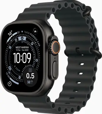 APPLE Watch Ultra 3 GPS + Cellular 49mm Black Titanium Case with Black Ocean Band