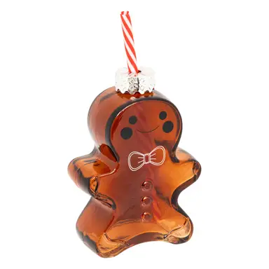 Feeric Glazen peperkoekmok, bruin, 19,5cm