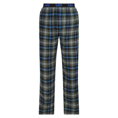 Tommy Hilfiger loungebroek - Colorado Charcoal/Blue Check - maat M