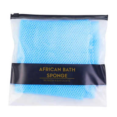 Soins Personnels - Kit Éponge Filet Africaine 90 g lake blue avec cordon