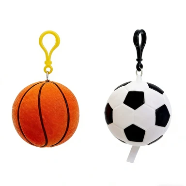 Yespers Porte-clés basket et football - 6 cm - XLP00715 - style aléatoire