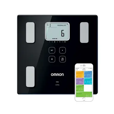 Omron VIVA Scales for Body Weight & Composition - Black, HBF-222T-EBK