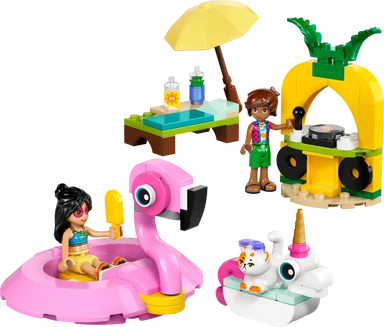 - LEGO Friends - Eenhoorn en Flamingo Zwembadfeest (42658)