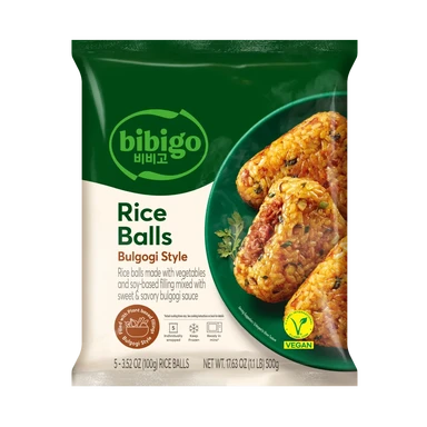 Bibigo Rice Ball Bulgogi Style 500g