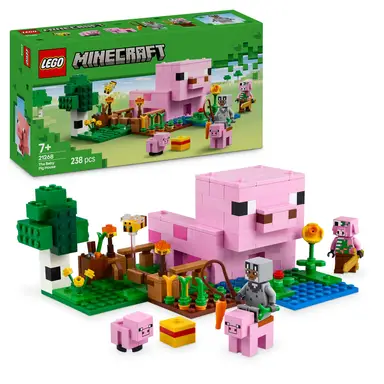 LEGO Minecraft 21268 Het huis van het biggetje