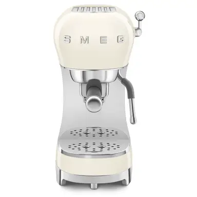 Machine expresso SMEG crème ECF02CREU Années 50