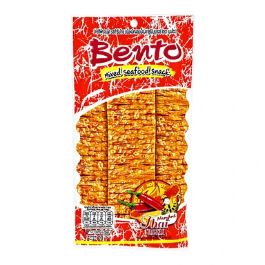 BENTO Gemischter Meeresfrüchte-Snack Namprik Thai Original 20g