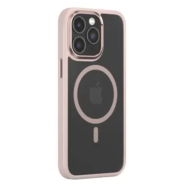 COMMA Joy Elegant Magnetic Anti-shock Phone Case - iPhone15 - Pink