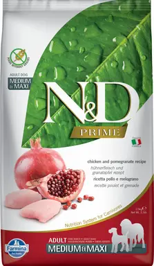 Farmina N&D Prime Chien adulte moyen/grand 2,5 kg - Poulet