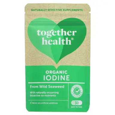 TOGETHER HEALTH - Organic Seaweed Iodine - With Harvested Ascophyllum - 30 CAPS