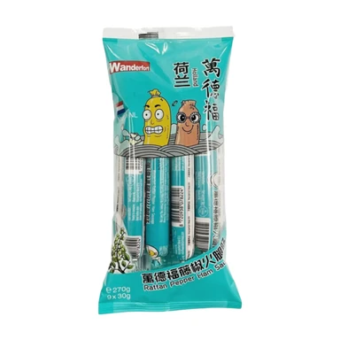 Wandefu peperkoenkruid worstjes 30g*9