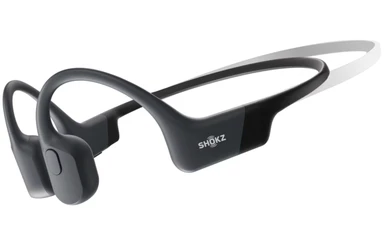 SHOKZ OpenRun Open-Ear Bluetooth Headphones for Sports Fans with 8 Hours Playback Time | Size: Mini | Colour: Cosmic Black