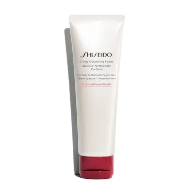 Shiseido Revitalisierende Reinigungsscreme 125ml / Roter Beni Wash 125ml (Tiefenreinigung) für fettige Haut
