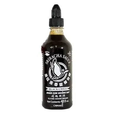 Flying Goose Black Sriracha Chilli Sauce 455ml