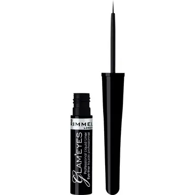 Rimmel Rimmel London Glam'Eyes Professionele Vloeibare Eyeliner - #001 Zwarte Glamour 3,5 ml