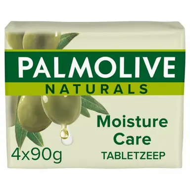 Palmolive Naturals Moisture met Olijf Zeepblokken 4-pack