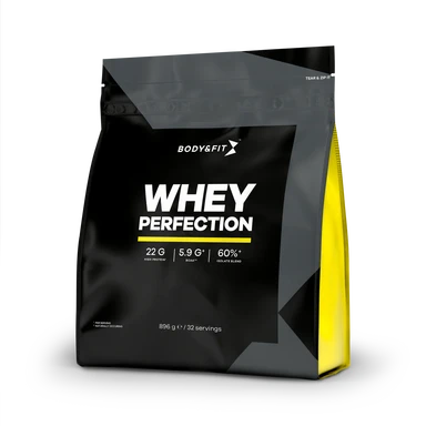 Body&Fit Whey Perfection Perzik Mango Milkshake 896 gram (32 shakes)