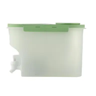 Large 2L Leakproof Water Jug With Handle Fridge Safe Beverage Dispenser Green                 