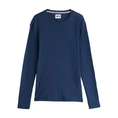 TJM ORIGINAL RIB LONGSLEEVE TEE Heren ZWART IRIS XXL