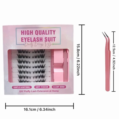 MeoMagic Accessoires wimperextensions 10 rijen 20 252