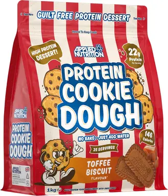Applied Nutrition Protein Nutrition Cookie Dough Toffee Biscuit Flavour - 1kg