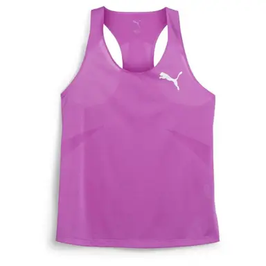 Puma Women's Raceday Ultraspun Singlet- Wild Berry