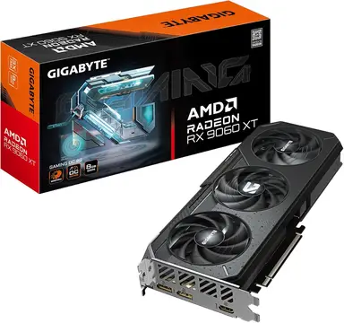 GIGABYTE AMD Radeon RX 9060 XT GAMING OC-8G Carte graphique - 8 Go 