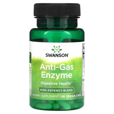 Swanson Anti Gas Digestive Enzymes Capsules - 90 Vegan Capsules
