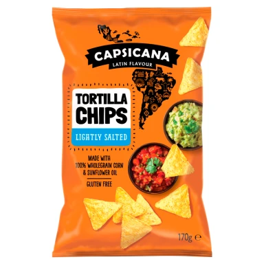 Capsicana Lightly Salted Tortilla Chips 170G