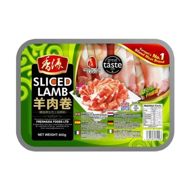 FRESHASIA  Rouleaux d'agneau pour fondue chinoise - 800 g