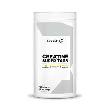 Body & Fit Creatine - Creapure® Super Tabs 180 tabletten (60 porties)