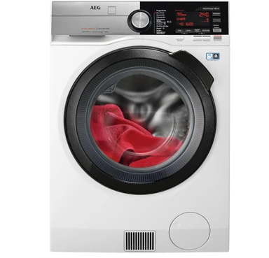 AEG L9WEF80690 Waschtrockner mit Wärmepumpe, Serie 9000 mit SensiDry, Testsieger der Stiftung Warentest, 9 kg Waschen, 6 kg Trocknen, C / Nachfüllfunktion, Auffrischfunktion, 1600 U/min [Energieklasse C]