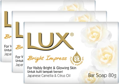 Lux Zeepbar Bright Impress 3-pack 80g