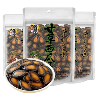 Huaweiheng Liquorice Watermelon Seeds 138g