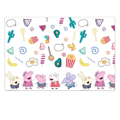 Peppa Pig Party Table Cover 120cm x 180cm